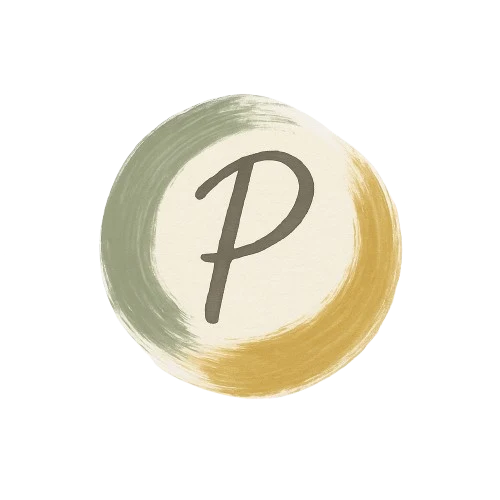 The PatExpos logo: a P inside a green and ochre circle